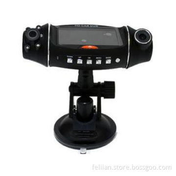 AVI / H2.64 HD Dual Camera Car DVR Video Recorder With TF C